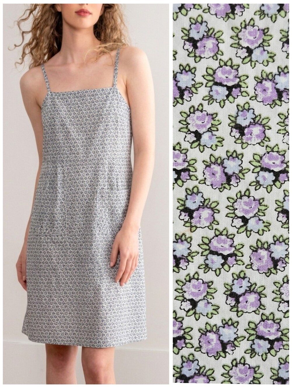 Laura Ashley 90s Floral Dress 100% Cotton Size 8 Vintage Prairie Cottagecore